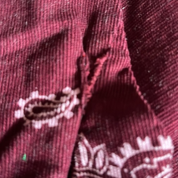 For Love & Lemons Paisley razorback Corduroy Whimsigoth Mini Dress boho Bandana - Picture 6 of 6
